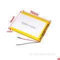 6000mAh 3.7V Bateria de polímero de li personalizado (357095)